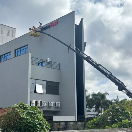 Sima Munck locação de guindaste em Joinville
